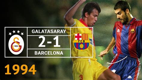 Galatasaray 2 barcelona 1